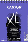 Canson XL Mix Media Pad A4 300GSM
