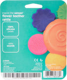 Sassy Silicone Flower Teether Rattle