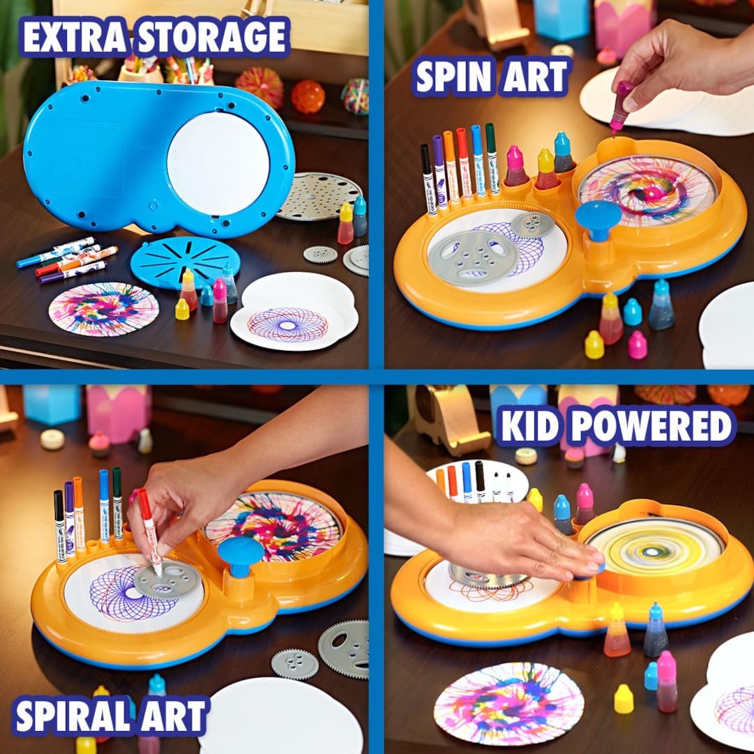 Crayola Spin and Spiral Deluxe Edition - Laadlee