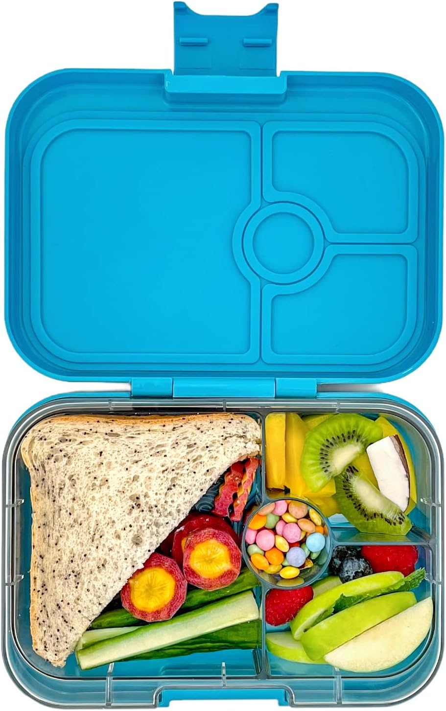 Yumbox Panino  4 Compartment Lunch Box - Eighties Aqua