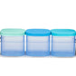 Yumbox Chop Chop Silicone Cubes Crisp Set Of 3