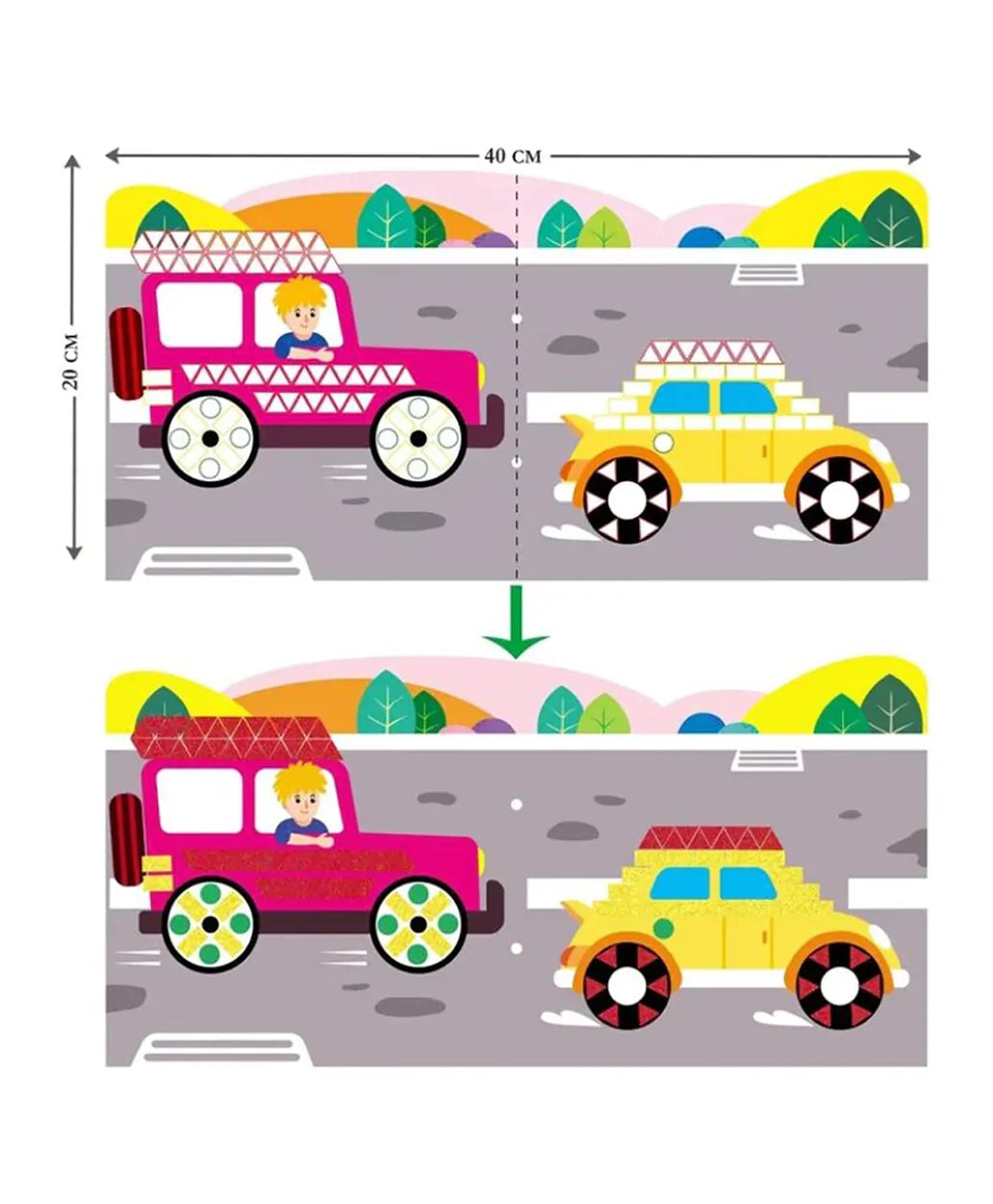 Avenir Create My First Story Book - Cars - Laadlee