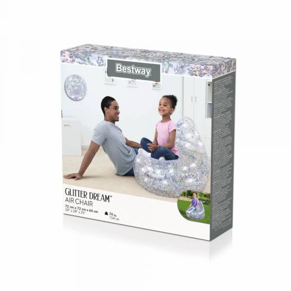 Bestway Airchair Glitter Dream