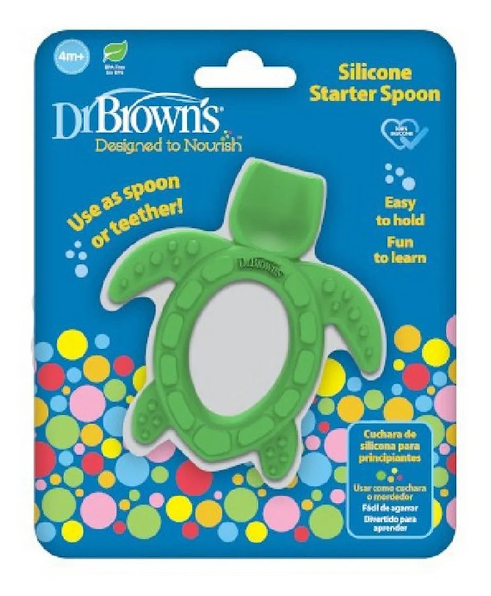 Dr. Brown's Silicone Starter Spoon - Turtle
