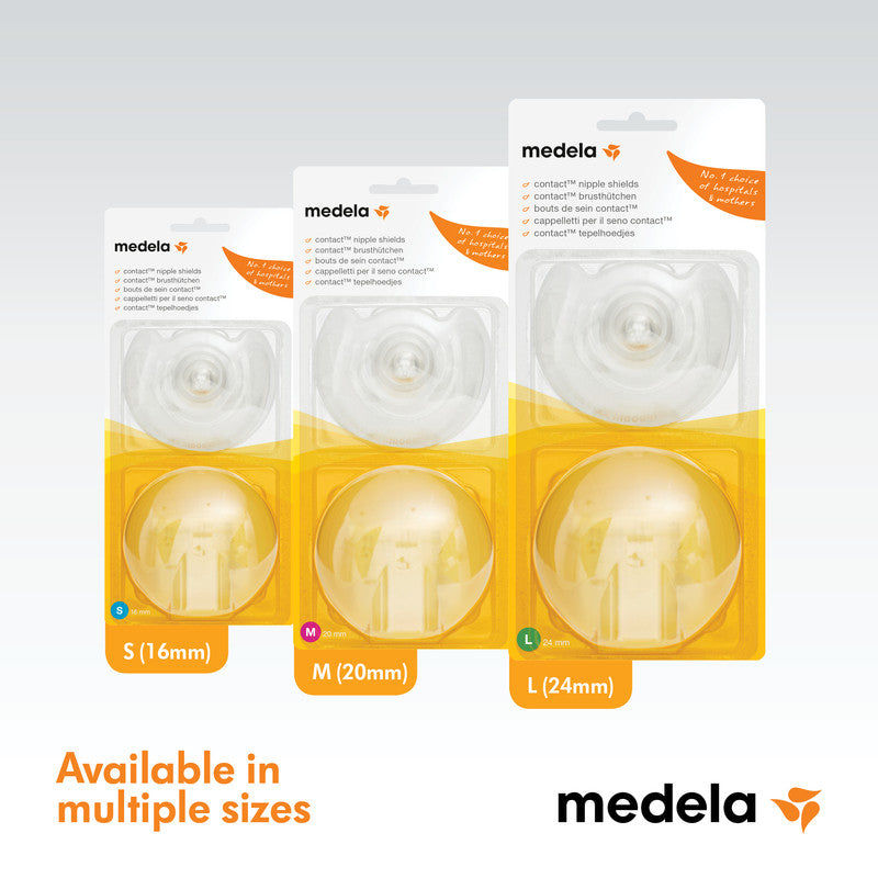 Medela Contact Nipple Shields L - 2pcs - Laadlee