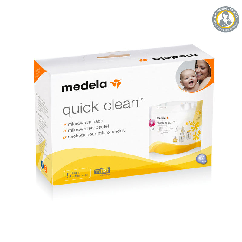 Medela Quick Clean Microwave Sterlization Bags - Laadlee
