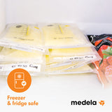 Medela Breastmilk Storage Bags 150ml - 50 Pcs - Laadlee