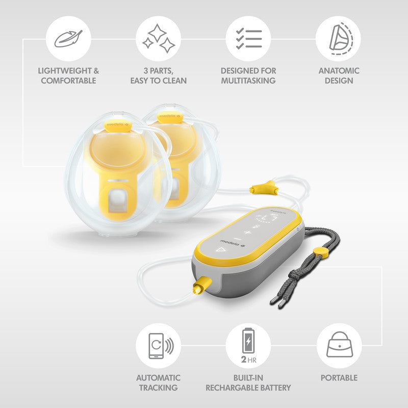 Medela Freestyle Hands-Free Double Electric Breast Pump - Laadlee