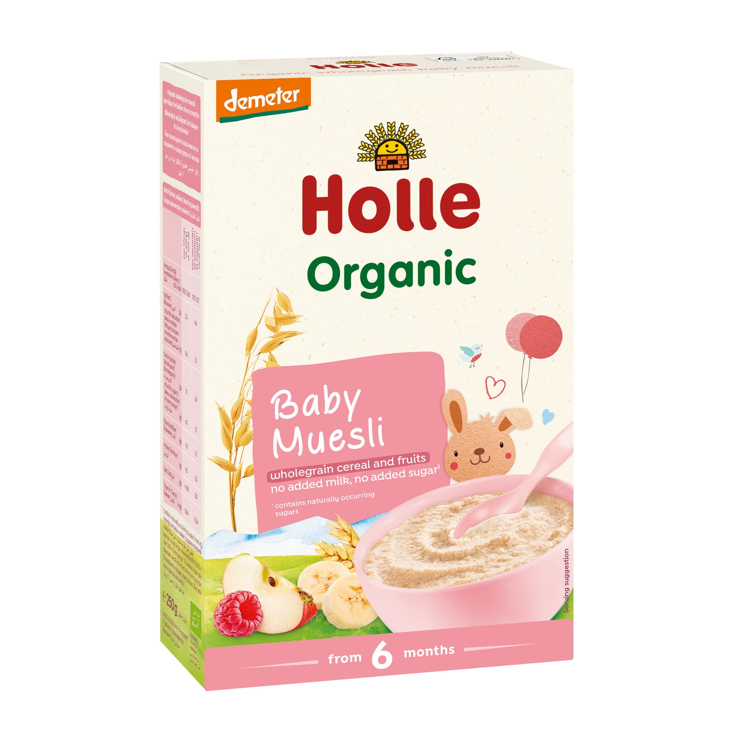 Holle Organic Wholegrain Baby Muesli - 250gm