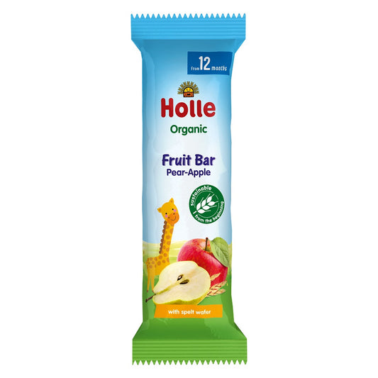 Holle Organic Fruit Bar Apple & Pear - 25gm Per Bar