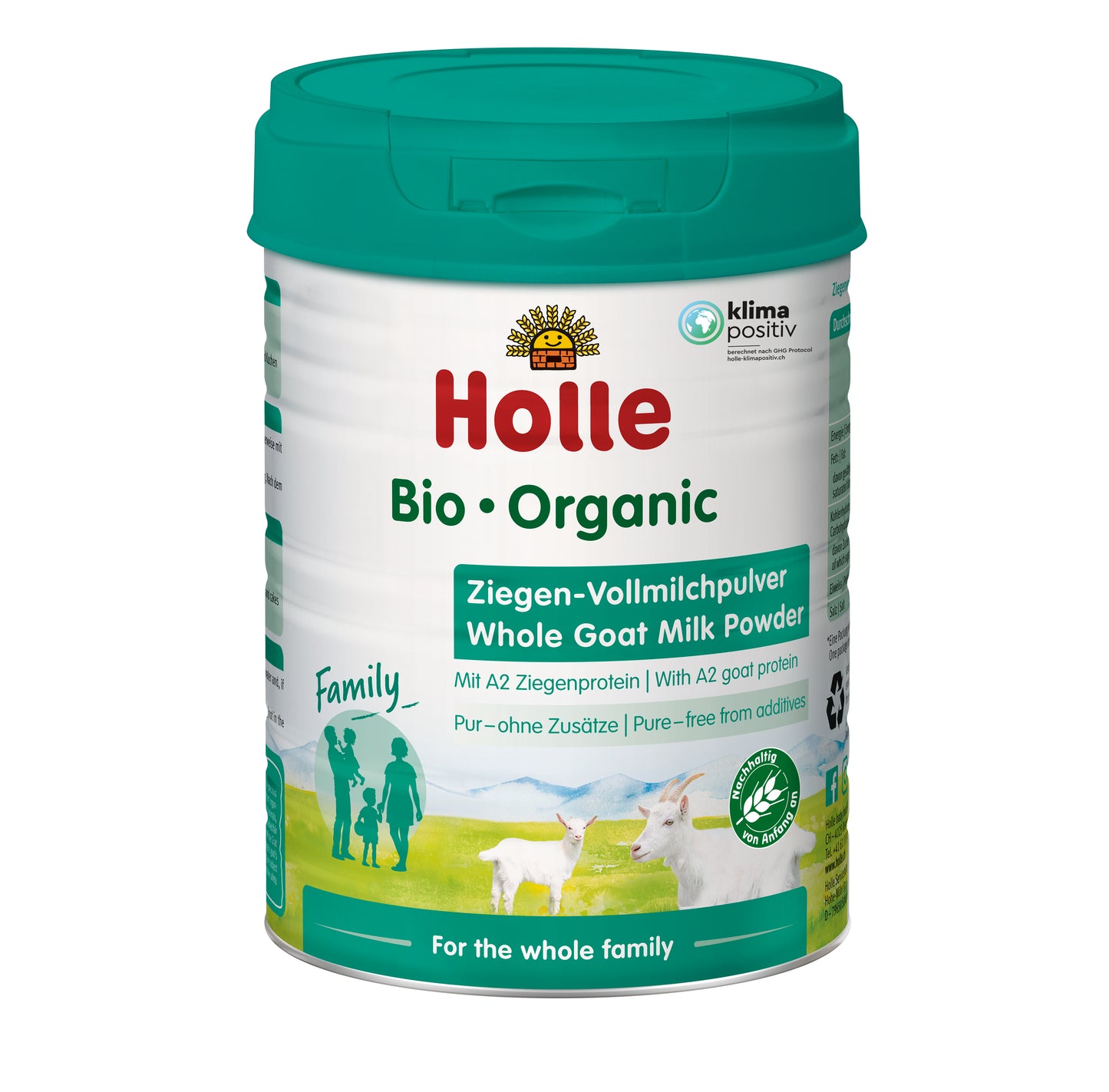 Holle Organic Goat Milk For Whole Family - 400gm