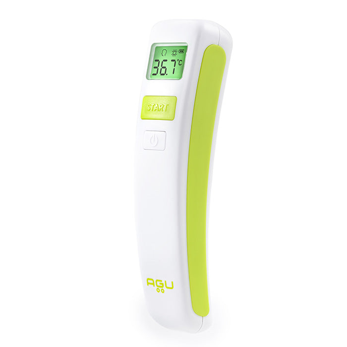 Agu Baby Non-Contact Thermometer - Green/White - Laadlee