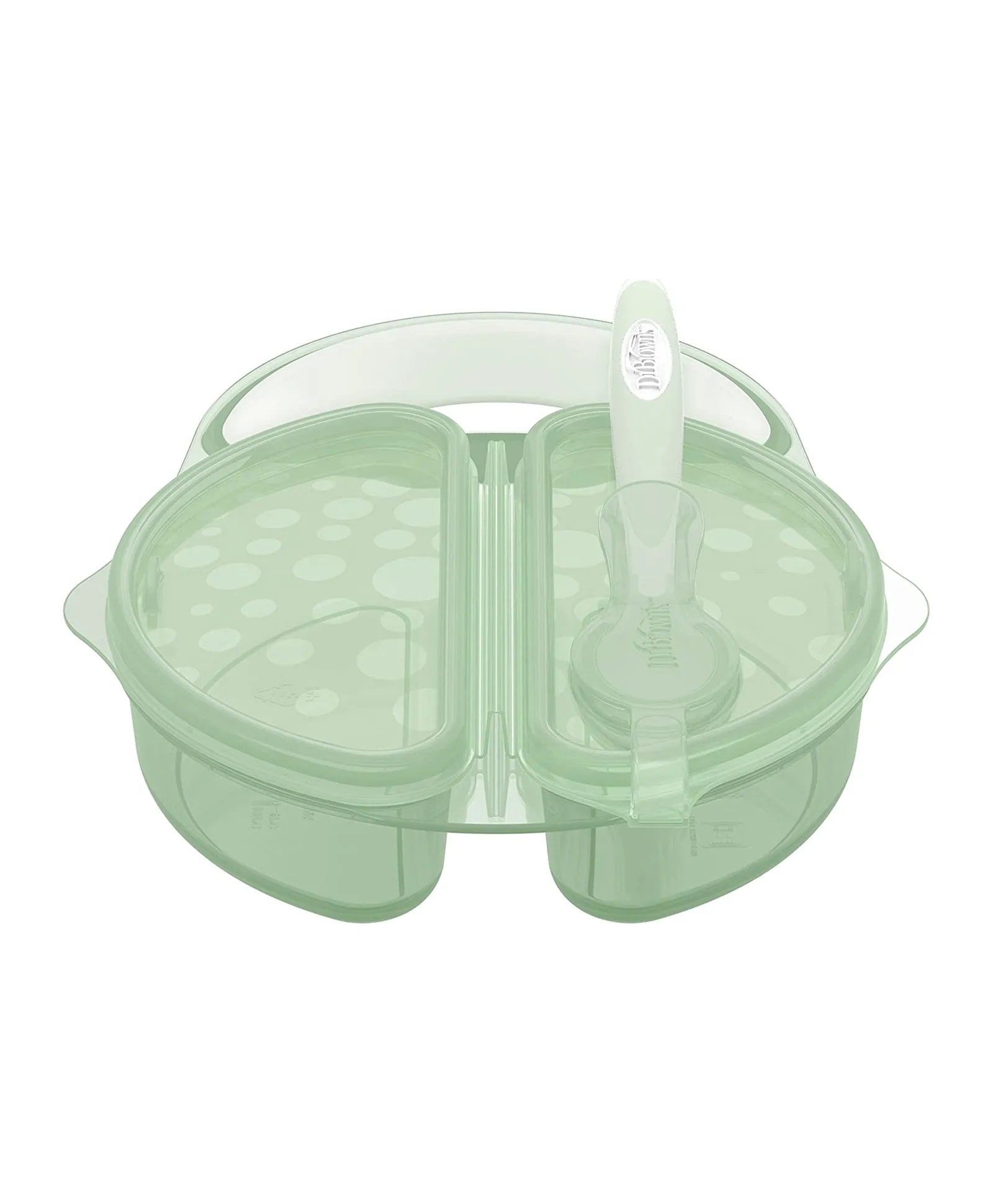 Dr. Brown's Travel Fresh Bowl & Snap-In Spoon Teal - Laadlee