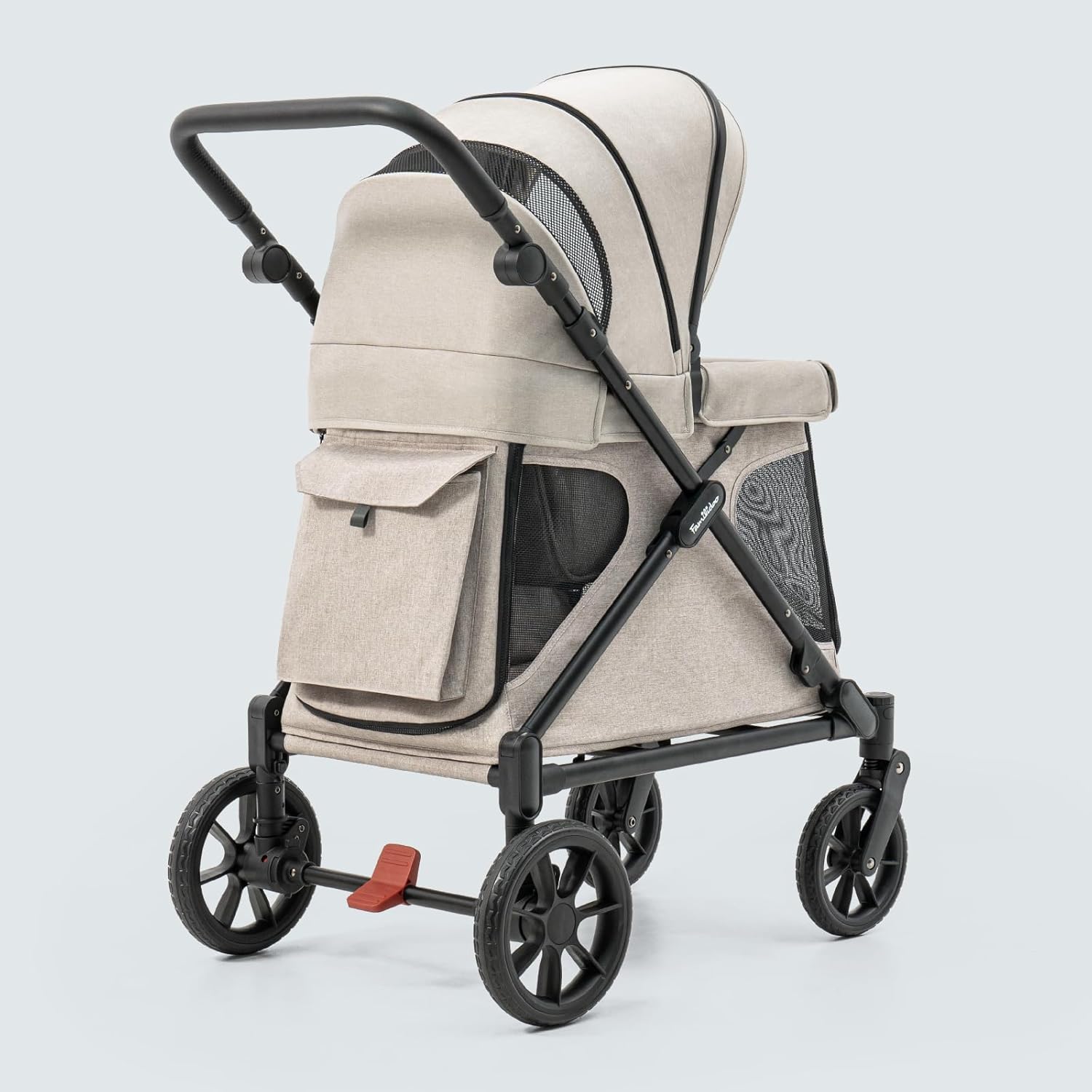 familidoo-q1-2-0-multi-use-wagon-stroller-ash-rose-6