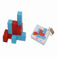 Andreu Toys 3D Wooden Square Blocks