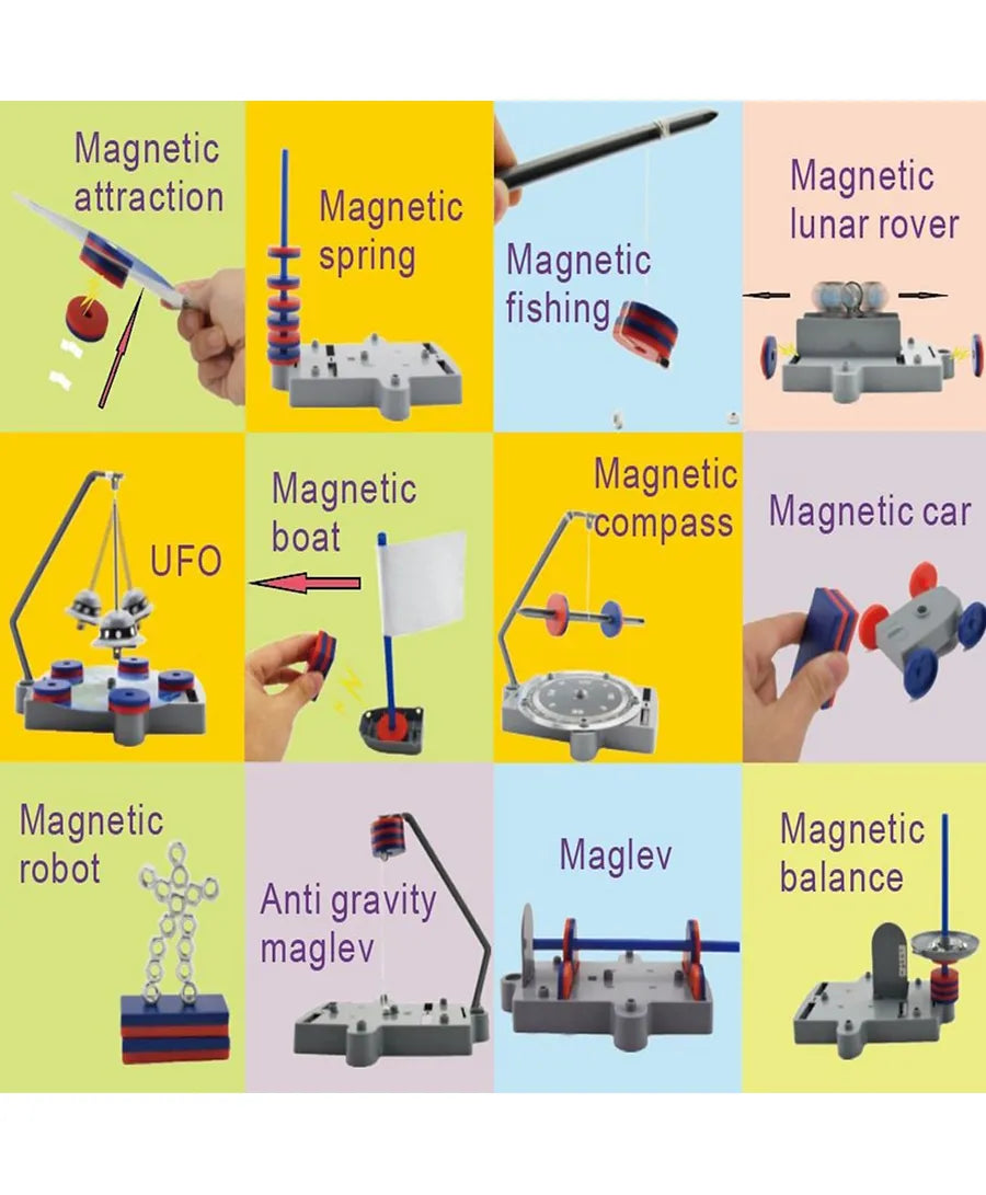 Andreu Toys 12-In-1 Magnet Science
