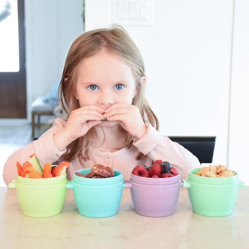 Melii Snap & Go Pods Baby Food Storage Container - 4 pcs - Laadlee