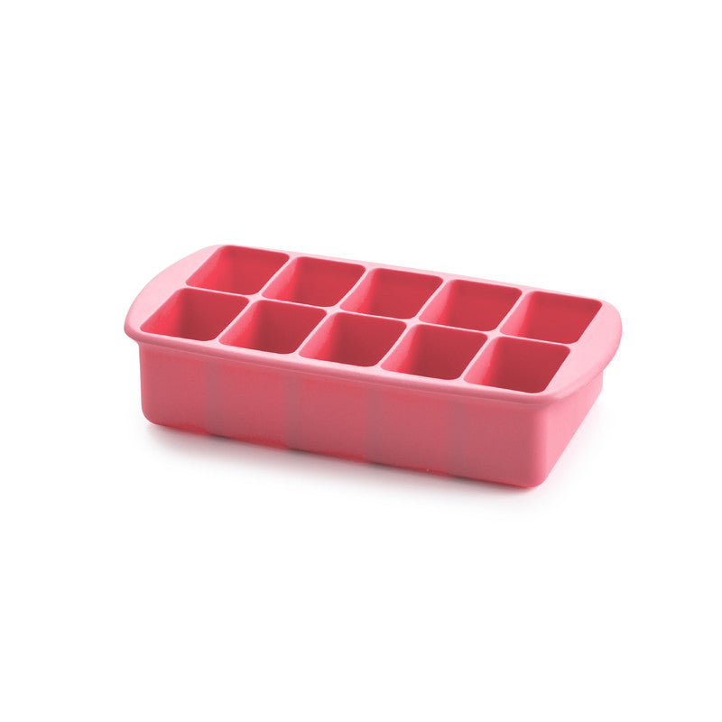 Melii Silicone Baby Food Freezer Tray - Pink - Laadlee