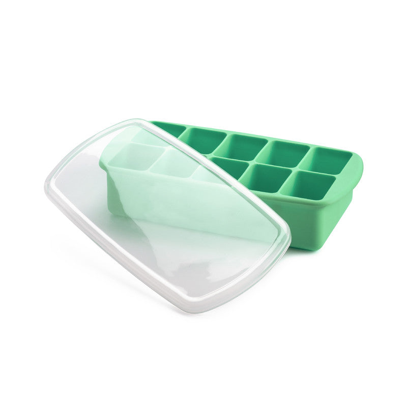 Melii Silicone Baby Food Freezer Tray - Mint - Laadlee
