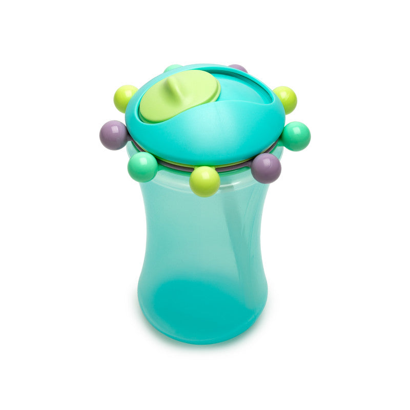 Melii Abacus Straw Sippy Cup 340ml - Turquoise - Laadlee