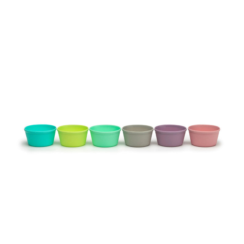 Melii Rainbow Silicone Food Cups - Laadlee