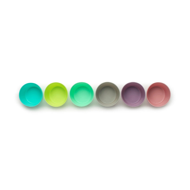 Melii Rainbow Silicone Food Cups - Laadlee