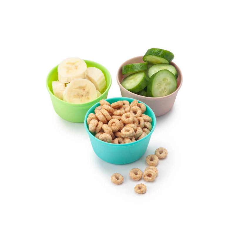 Melii Rainbow Silicone Food Cups - Laadlee