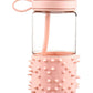 Melii Spikey Water Bottle 17oz - Pink - Laadlee