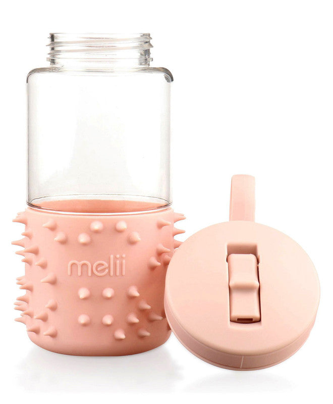 Melii Spikey Water Bottle 17oz - Pink - Laadlee