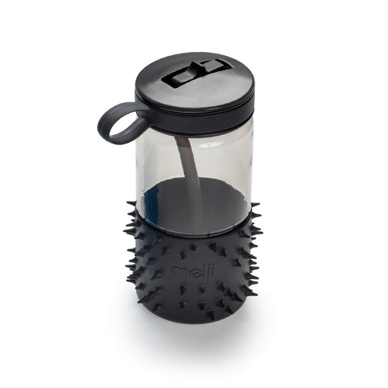 Melii Spikey Water Bottle 17oz - Black - Laadlee