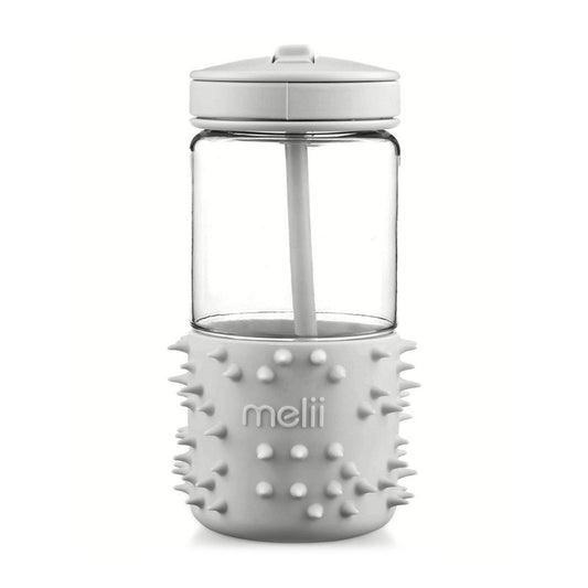 Melii Spikey Water Bottle 17oz - Grey - Laadlee