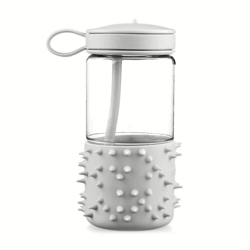 Melii Spikey Water Bottle 17oz - Grey - Laadlee