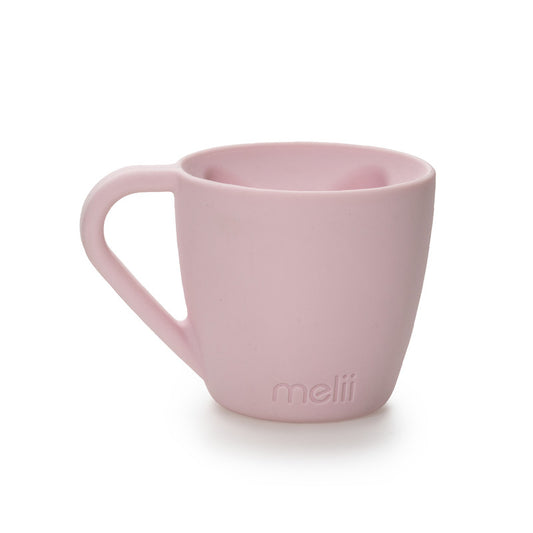 Melii Silicone Mug Bear - Pink - Laadlee