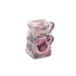 Melii Silicone Bear Mug 2 Pack  - Pink & Grey - Laadlee