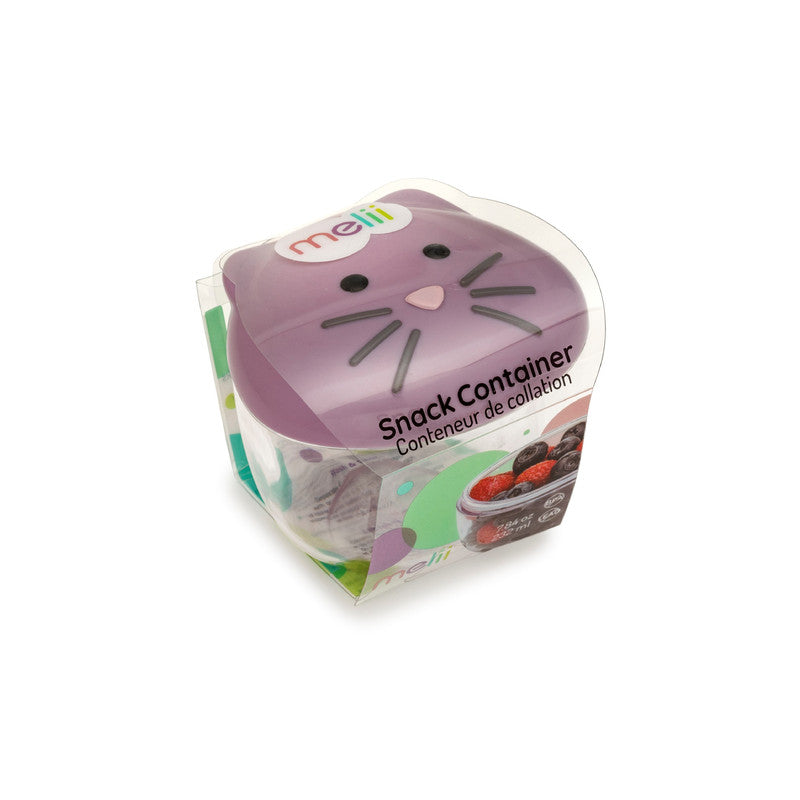 Melii Snack Container - Cat - Laadlee