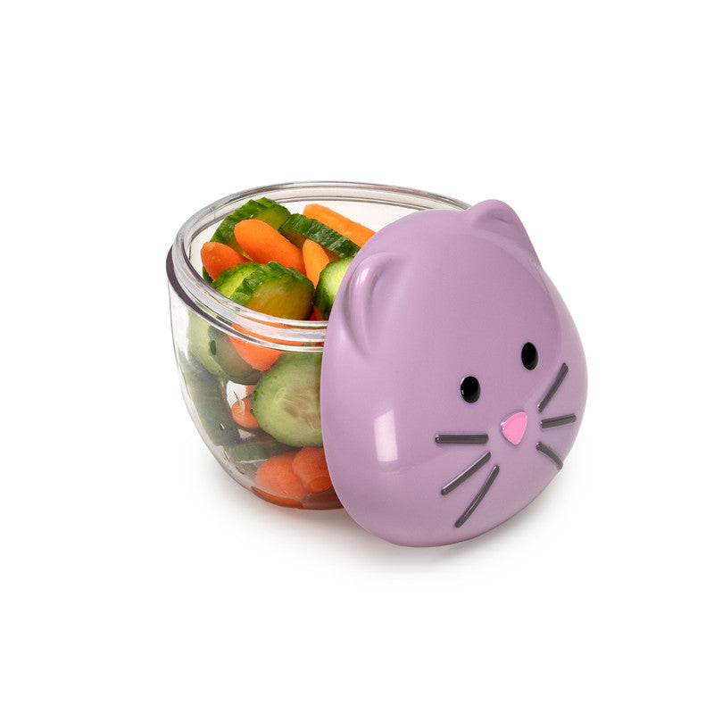 Melii Snack Container - Cat - Laadlee