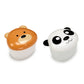 Melii Snack Container 2pcs - Bear & Panda - Laadlee