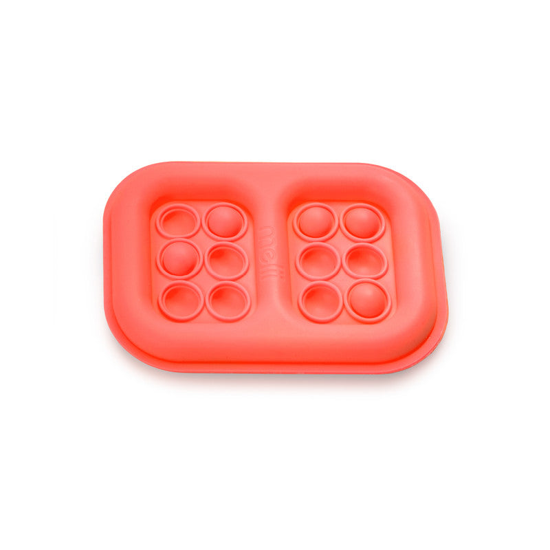 Melii Silicone Pop-It Ice Pack - Coral - Laadlee