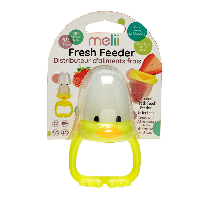Melii Fresh Food Feeder - Yellow Duck - Laadlee