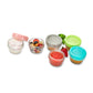 Melii Glass Food Storage Container 2oz - 6pcs - Laadlee