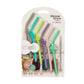 Melii Silicone Straws & Cleaning Brush - 6pcs - Laadlee