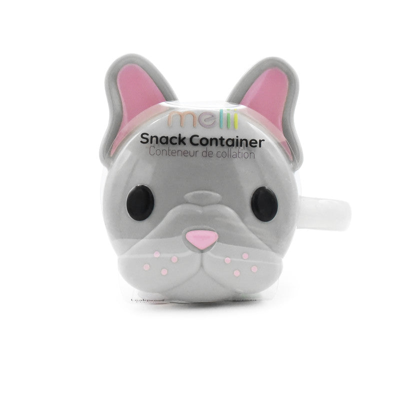 Melii Snack Container With Finger Trap - Bulldog - Laadlee