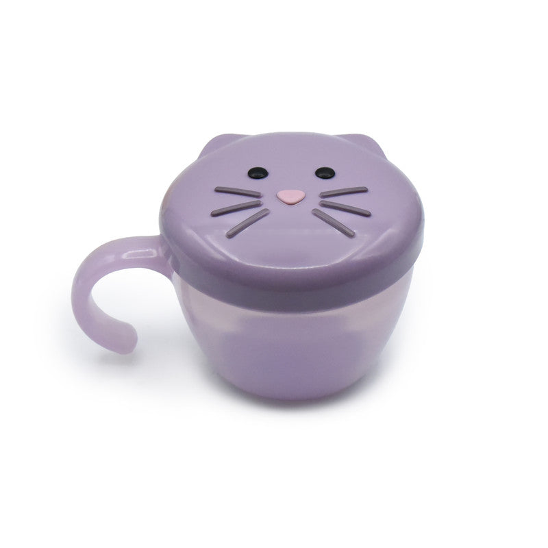 Melii Snack Container With Finger Trap - Cat - Laadlee