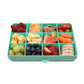 Melii Snackle Food Container With Removable Divider - Turquoise - Laadlee