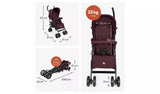 Hauck Fold N Care Lightweight umbrella pushchair - Blackberry