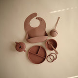 Mushie Silicone Bowl Woodchuck - Laadlee
