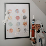 Mushie Poster Large Space - Laadlee
