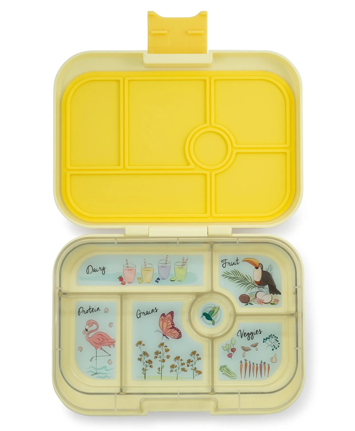 Yumbox 6 Compartment Lunch Box - Sunburst Yellow