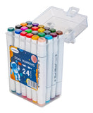 Eazy Kids 24 pcs Dual Markers Set
