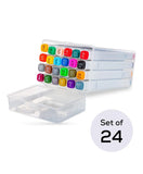 Eazy Kids 24 pcs Dual Markers Set